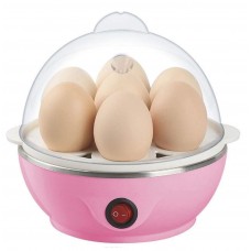 OkaeYa Electric Egg Boiler, Noise-Free Hard Boiled Egg Cooker with Auto Shut Off & 7-Capacity, Suitable for Poached Egg, Scrambled Eggs (Multicolor)
